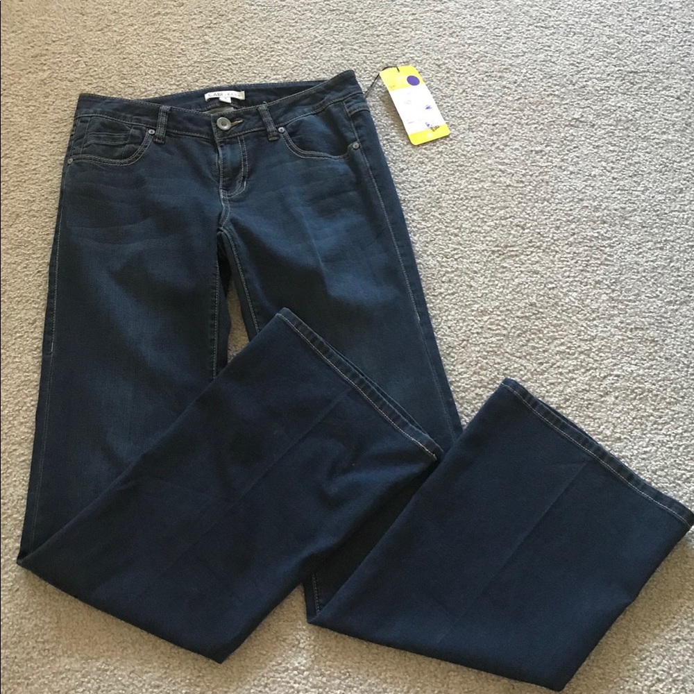 CABI JEANS   SZ 4 NWT